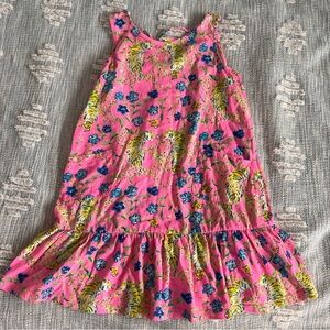 Lilly Pulitzer peplum Sleeveless top Tiger print
